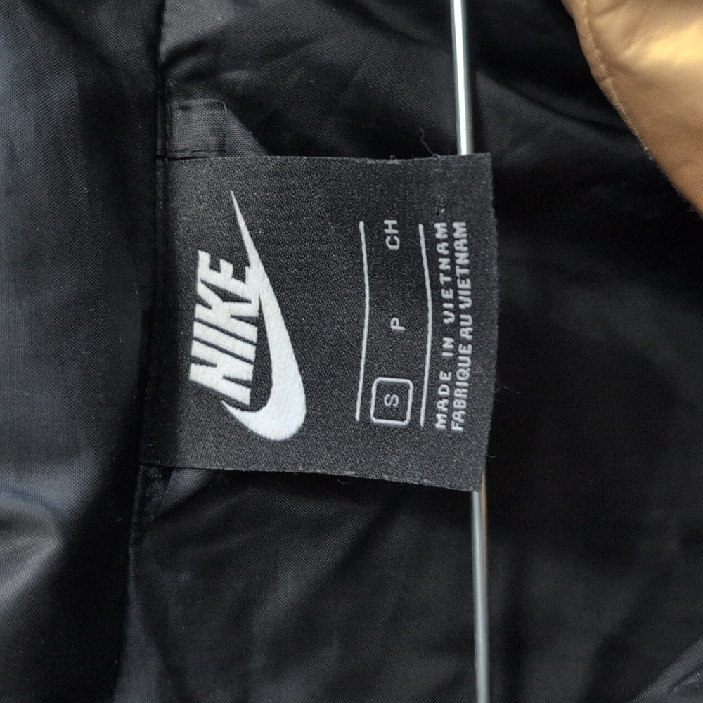 Nike Gold Puffer Jacket for Women - Picture 2 of 5